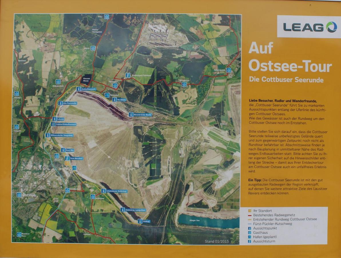 Ferienwohnung Auf Dem Bauernhof Cottbus Eksteriør bilde